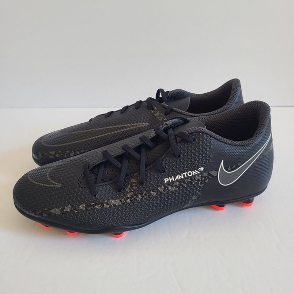 NEW Nike Phantom GT2 Club Firm Ground Soccer Cleats DA5640-001 Size 7 Black main image 4